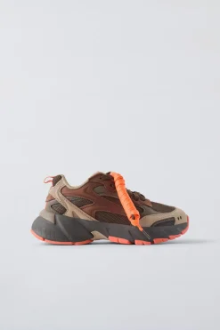 SAPATILHAS DESPORTIVAS COM VÁRIAS PEÇAS-ZARA Flash Sale