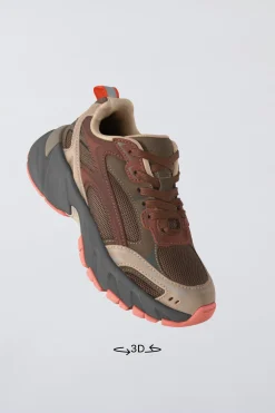 SAPATILHAS DESPORTIVAS COM VÁRIAS PEÇAS-ZARA Flash Sale