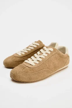 ZARA Winter Layersnew|Sapatos^SAPATILHAS DESPORTIVAS CROUTE torrado
