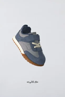SAPATILHAS DESPORTIVAS DE PELE COMBINADAS-ZARA Best
