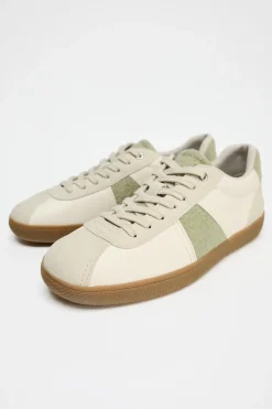 ZARA Winter Layersnew|Sapatos^SAPATILHAS DESPORTIVAS TÉNIS COR Branco-cru