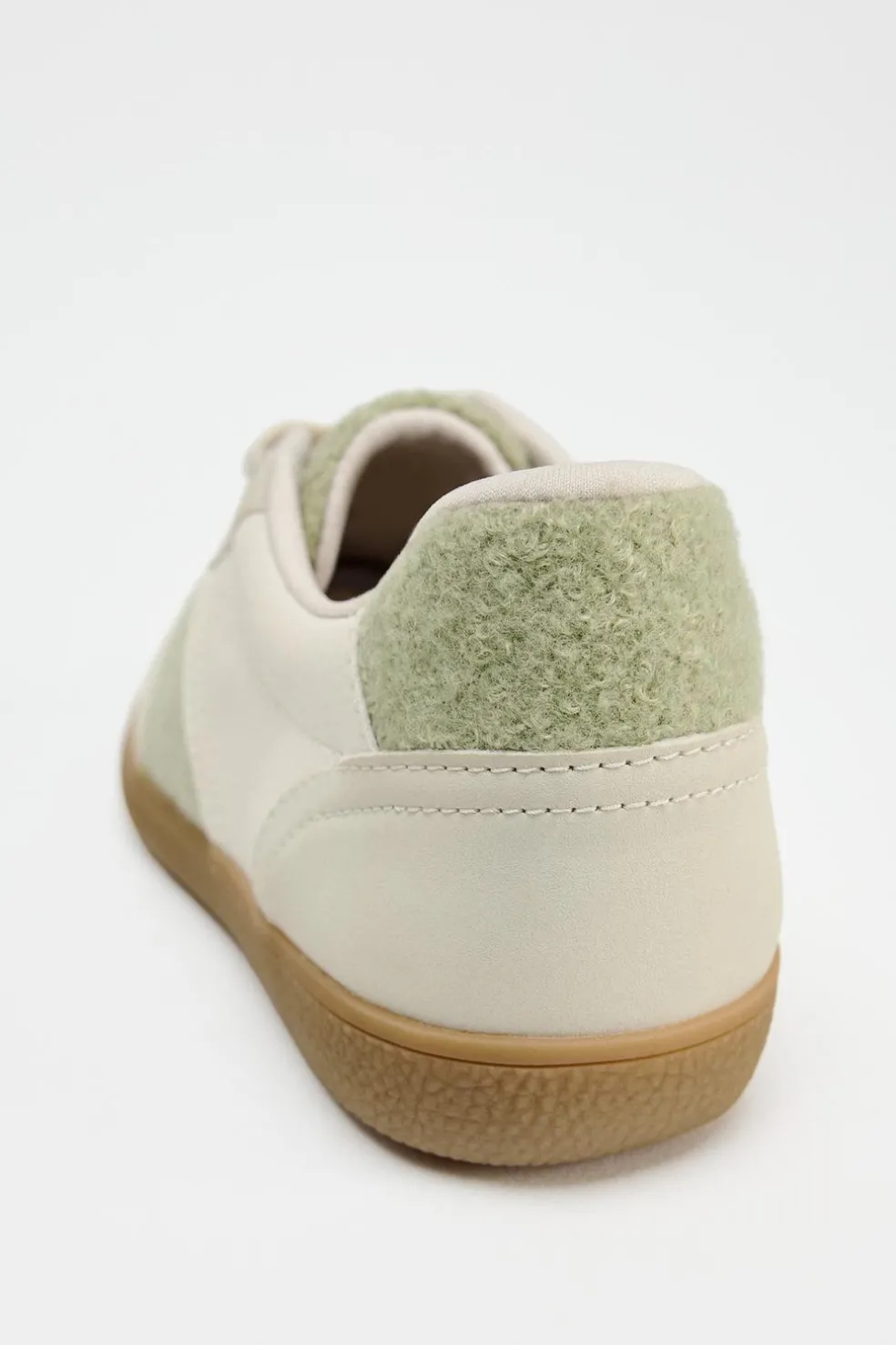 ZARA Winter Layersnew|Sapatos^SAPATILHAS DESPORTIVAS TÉNIS COR Branco-cru