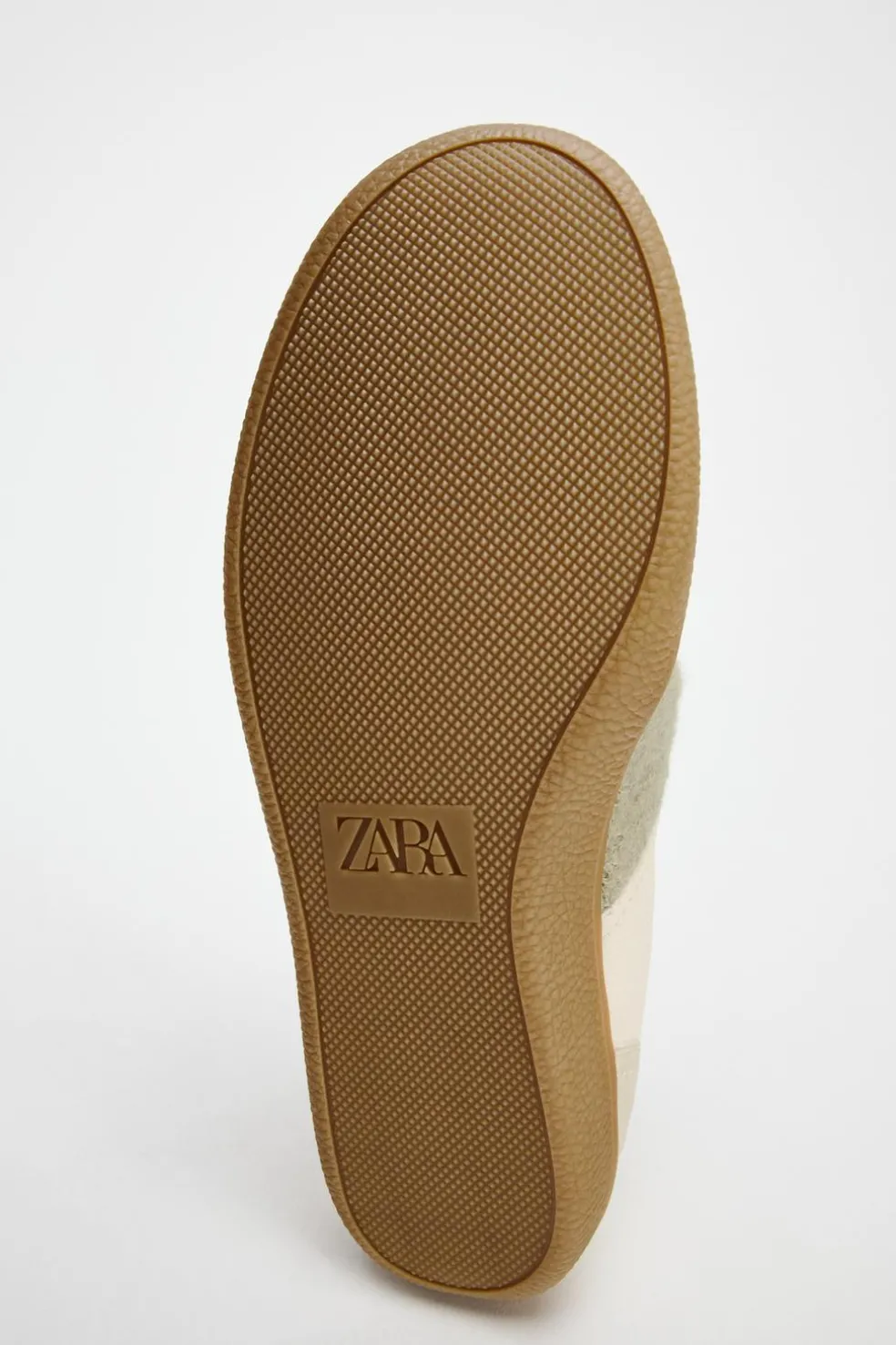 ZARA Winter Layersnew|Sapatos^SAPATILHAS DESPORTIVAS TÉNIS COR Branco-cru