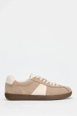 ZARA Winter Layersnew|Sapatos^SAPATILHAS DESPORTIVAS TÉNIS COR Castanho