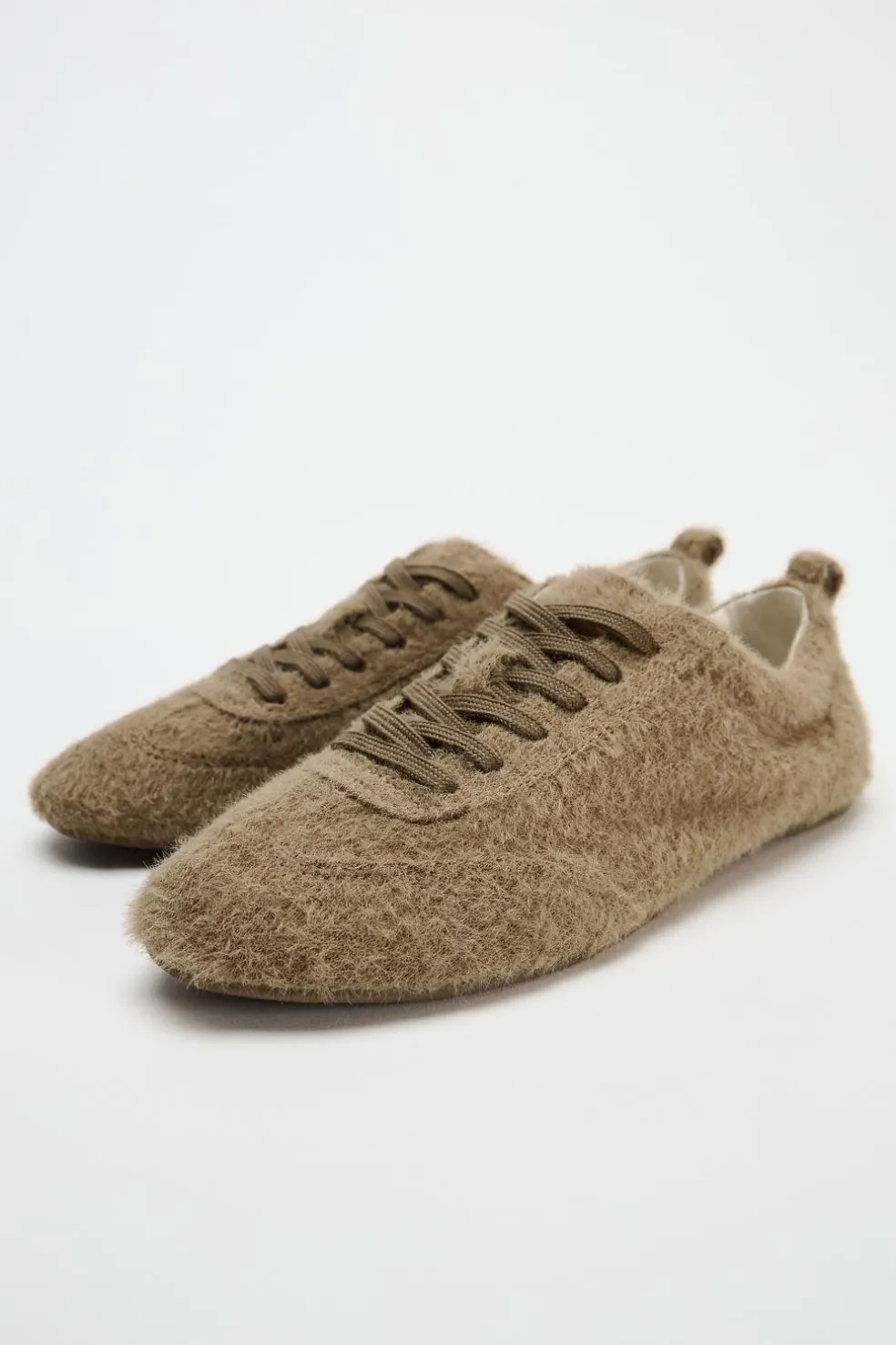ZARA Winter Layersnew|Sapatos^SAPATO BLUCHER PELO torrado