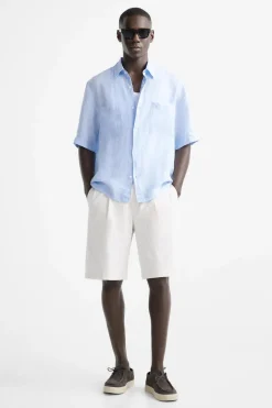 ZARA Sapatos^SAPATO CASUAL EM PELE Cinzento-toupeira