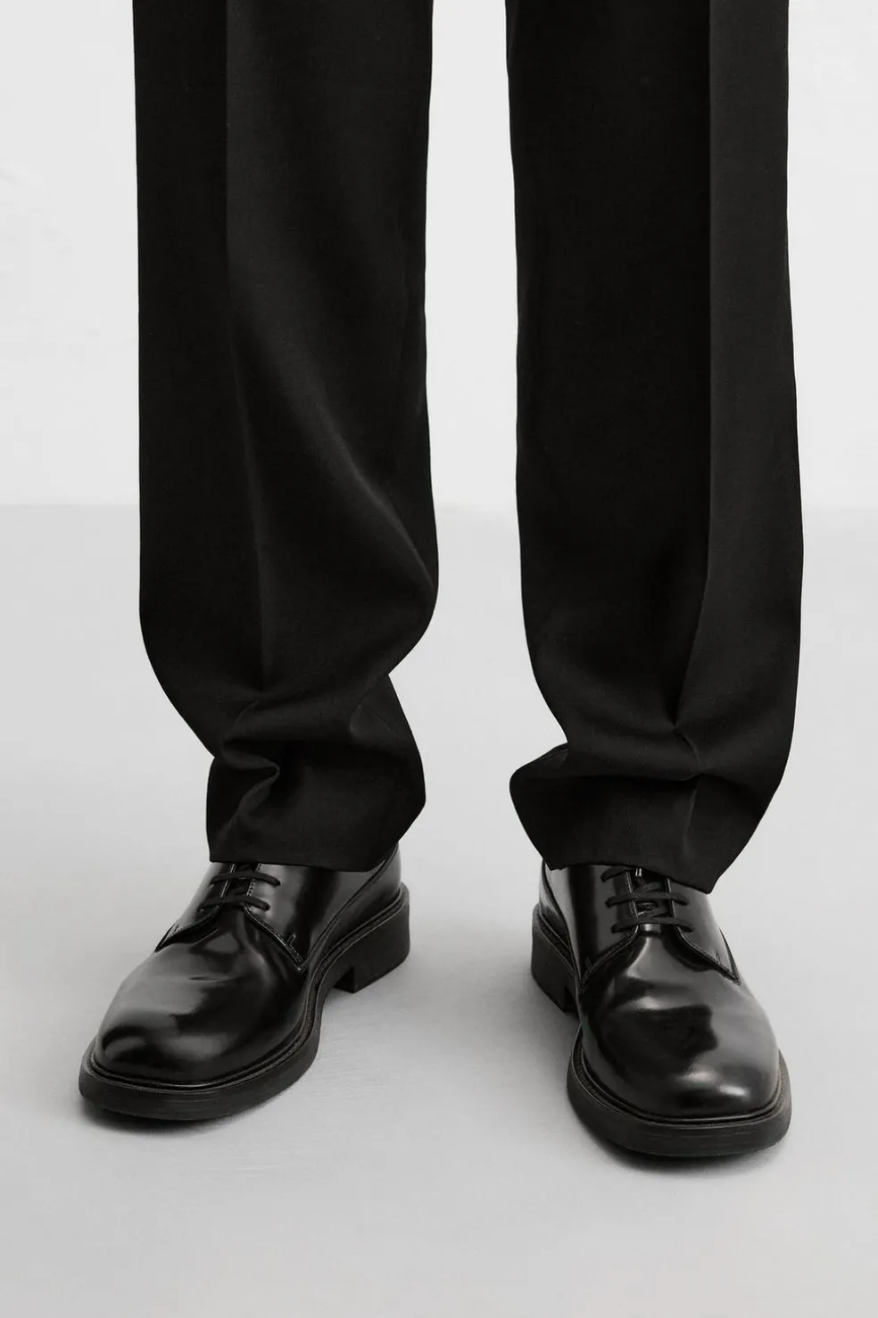 ZARA Pele|Sapatos^SAPATO EM PELE LIMITED EDITION Preto