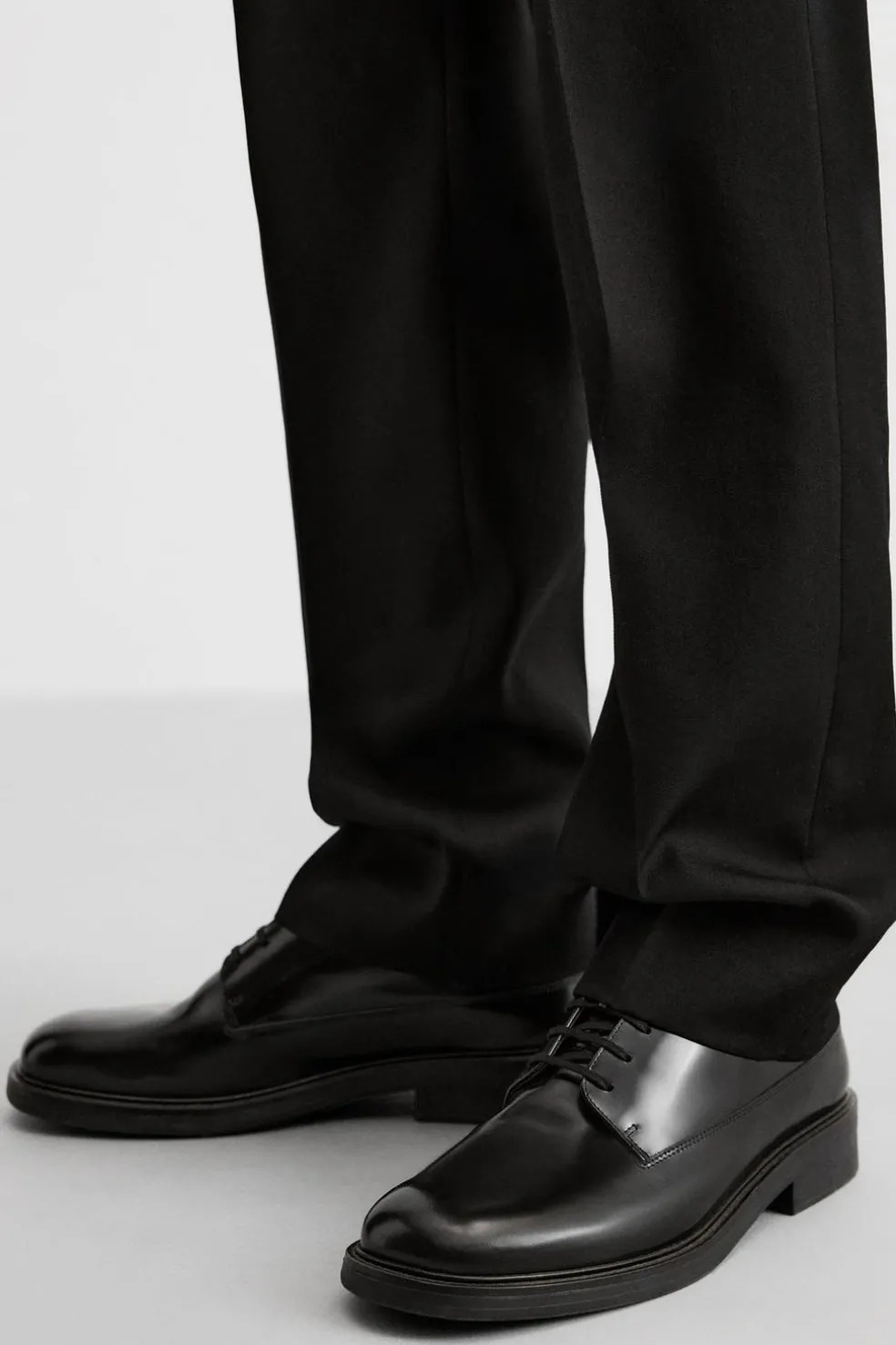 ZARA Pele|Sapatos^SAPATO EM PELE LIMITED EDITION Preto