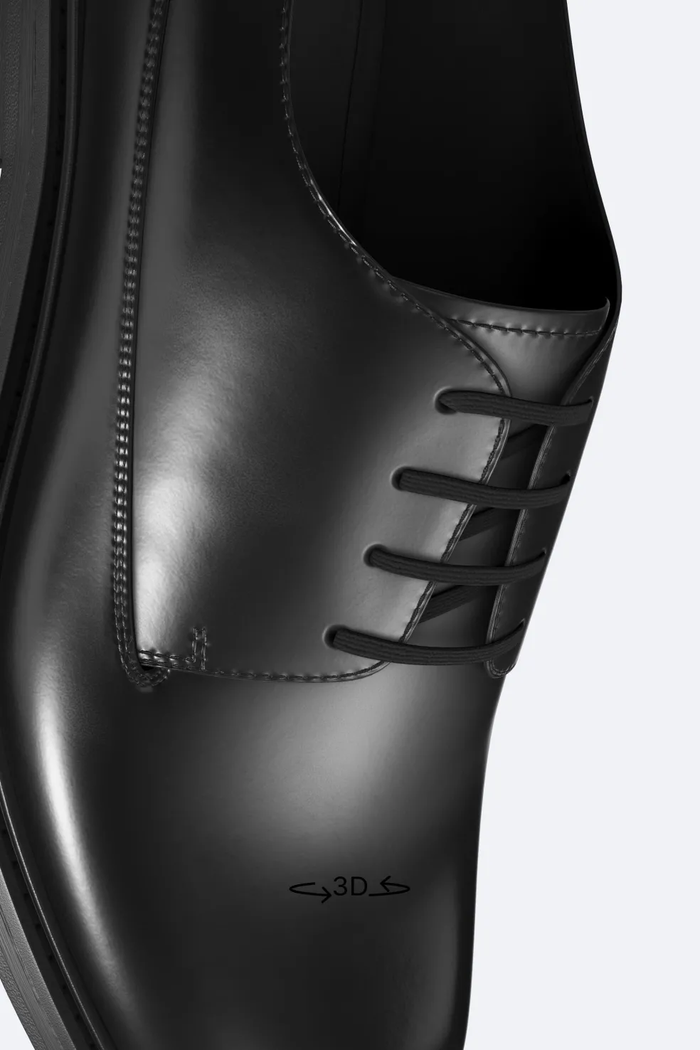 ZARA Pele|Sapatos^SAPATO EM PELE LIMITED EDITION Preto