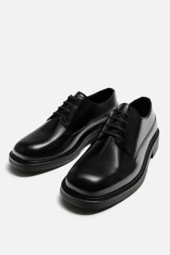 ZARA Pele|Sapatos^SAPATO EM PELE LIMITED EDITION Preto