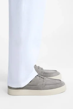 ZARA Sapatos^SAPATO NÁUTICO DE PELE Cinzento
