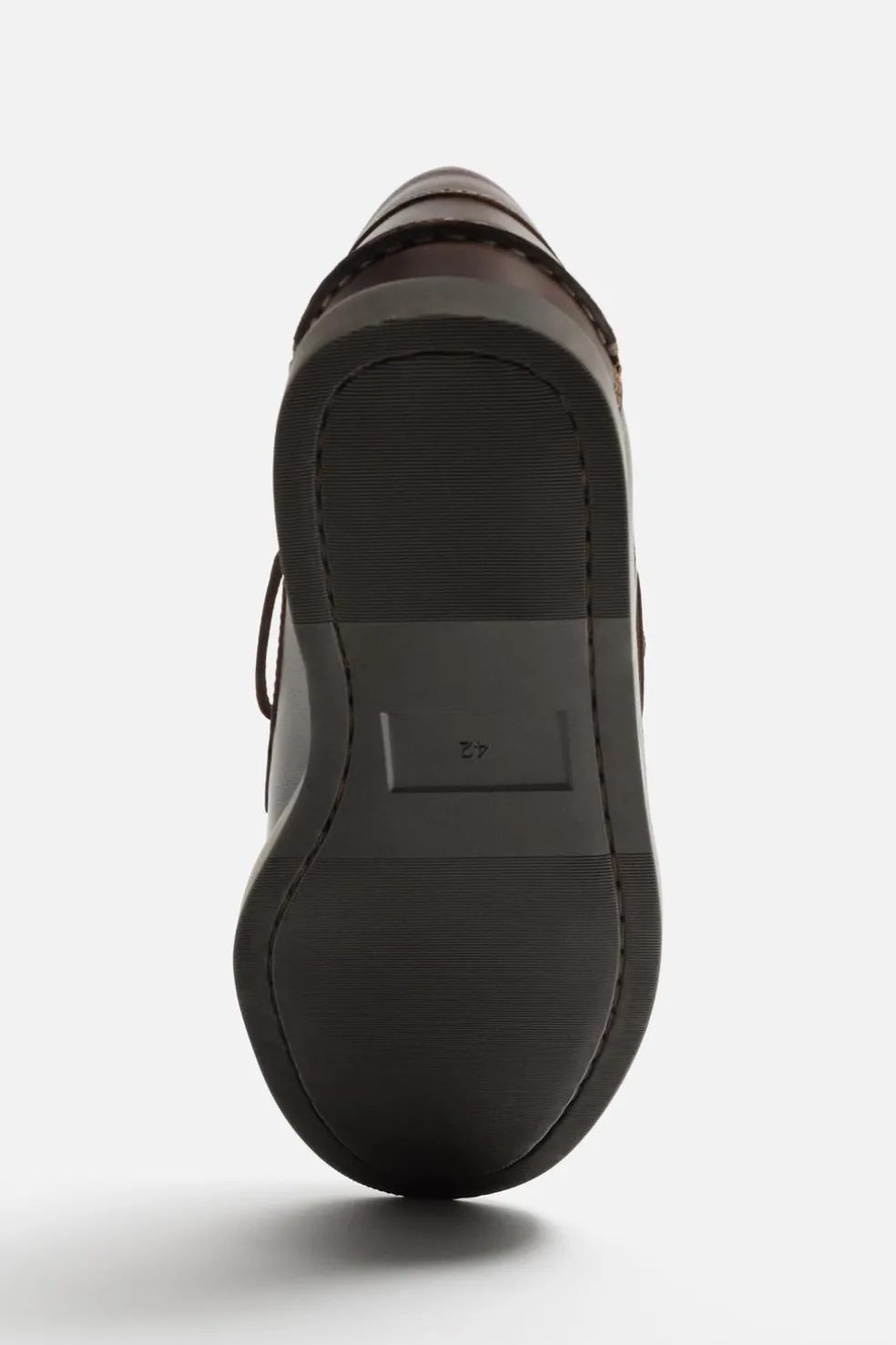 ZARA Sapatos^SAPATO NÁUTICO PELE LIMITED EDITION Castanho