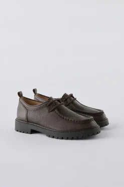 SAPATO PELE-ZARA Best Sale
