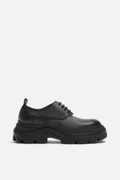 ZARA Vestuário De Inverno|Sapatos^SAPATO VOLUME Preto