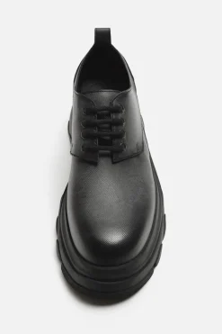 ZARA Vestuário De Inverno|Sapatos^SAPATO VOLUME Preto