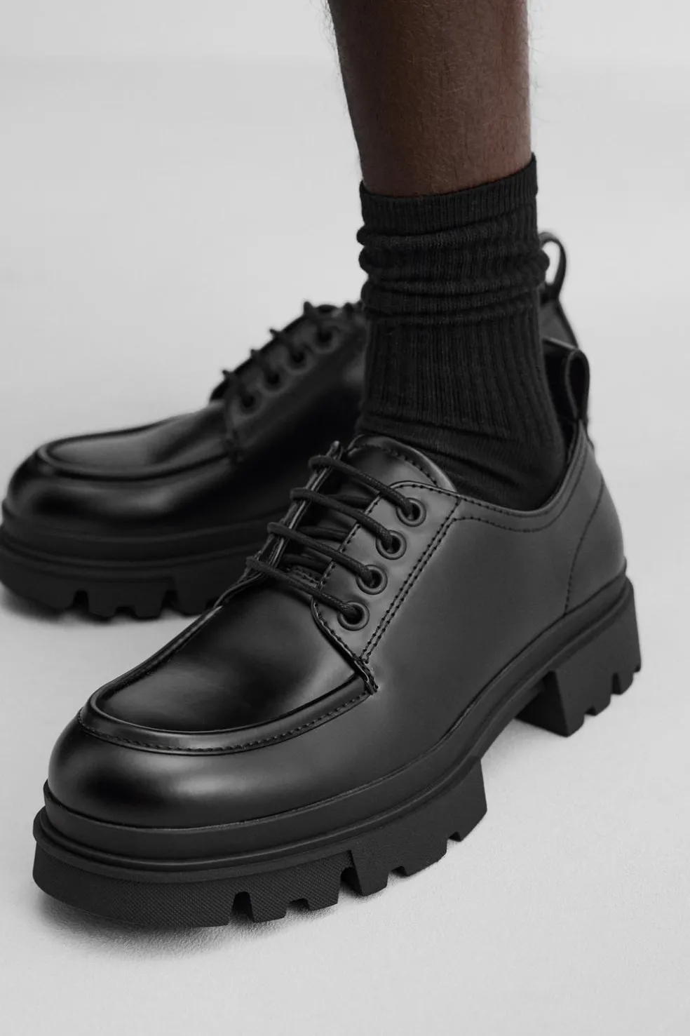 ZARA Vestuário De Inverno|Sapatos^SAPATO VOLUME ORLA Preto