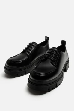 ZARA Vestuário De Inverno|Sapatos^SAPATO VOLUME ORLA Preto