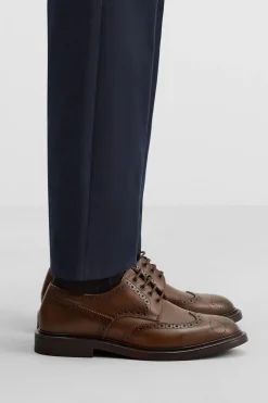 ZARA Sapatos^SAPATOS DE PELE ELEGANTES Castanho
