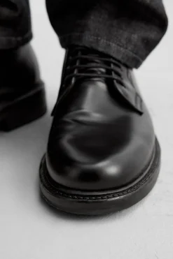 ZARA Pele|Sapatos^SAPATOS DE PELE ELEGANTES Preto