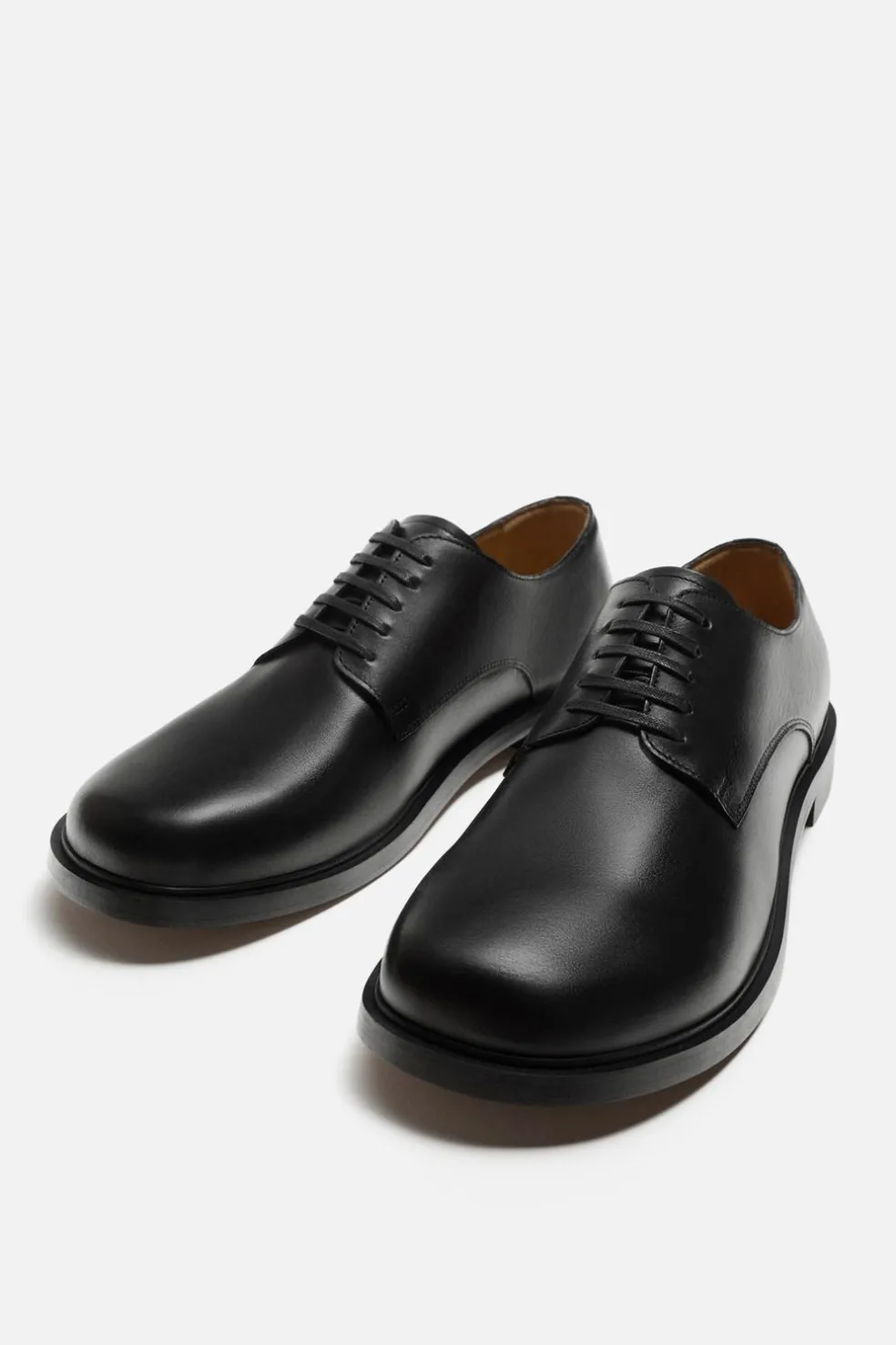 ZARA Pele|Sapatos^SAPATOS DE PELE ELEGANTES Preto