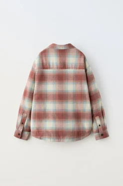 SOBRECAMISA QUADRADOS ACOLCHOADA-ZARA Best Sale