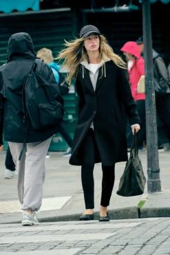ZARA Winter Layersnew|Sobretudos / Anoraques^SOBRETUDO COMBINADO COM CAPUZ DESMONTÁVEL Preto