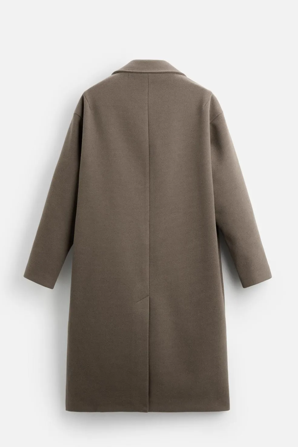 ZARA Vestuário De Inverno|Sobretudos / Gabardinas^SOBRETUDO OVERSIZE FIT AREIA/CASTANHO