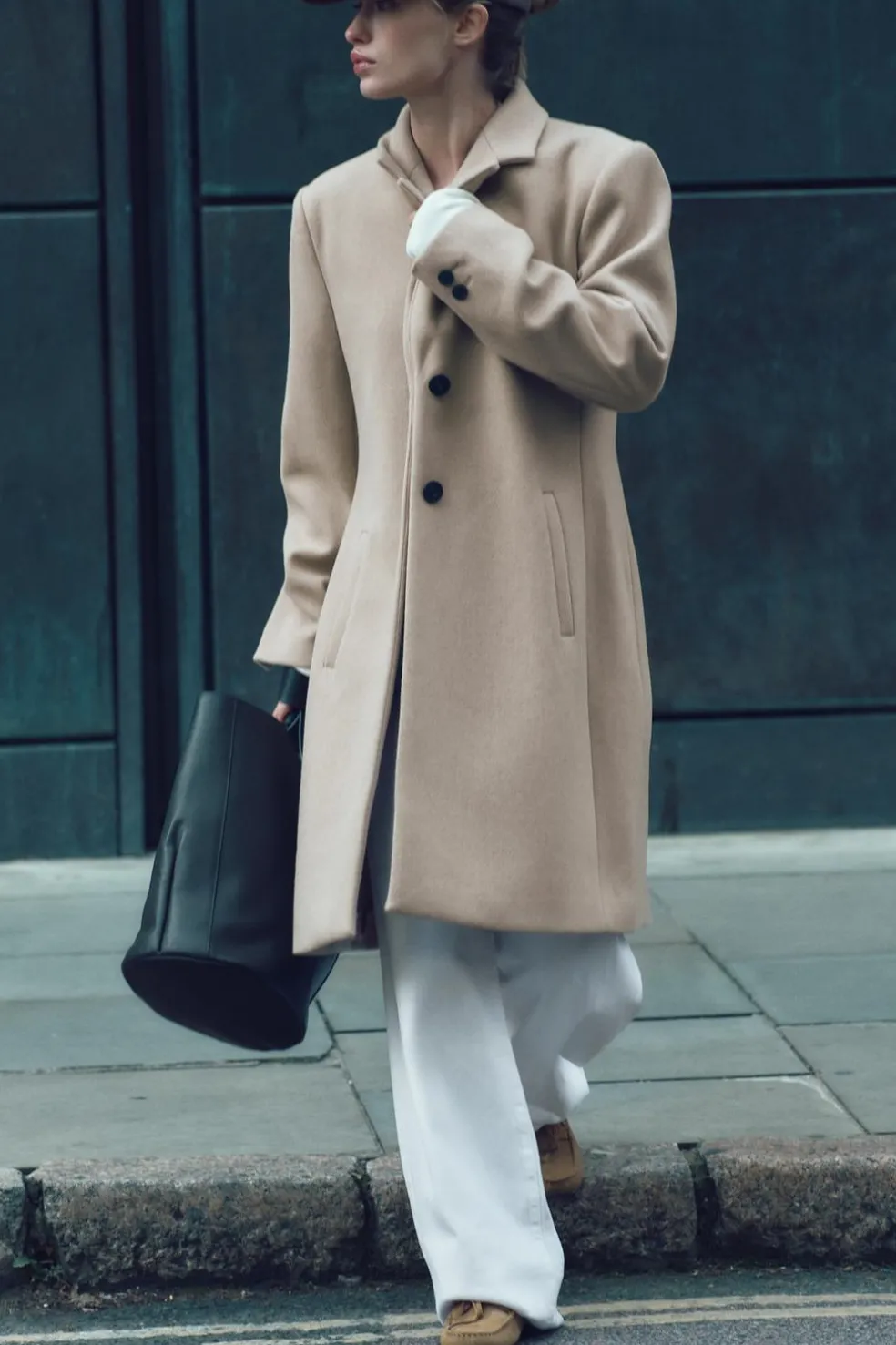 ZARA Winter Layersnew|Sobretudos / Anoraques^SOBRETUDO SUAVE torrado