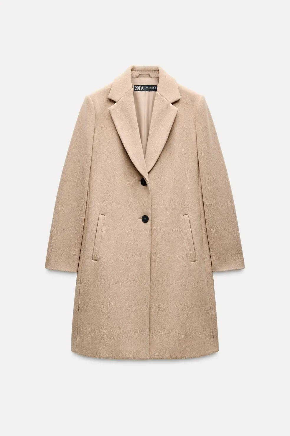 ZARA Winter Layersnew|Sobretudos / Anoraques^SOBRETUDO SUAVE torrado