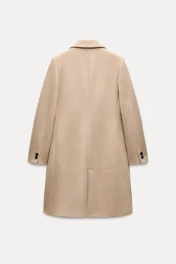 ZARA Winter Layersnew|Sobretudos / Anoraques^SOBRETUDO SUAVE torrado