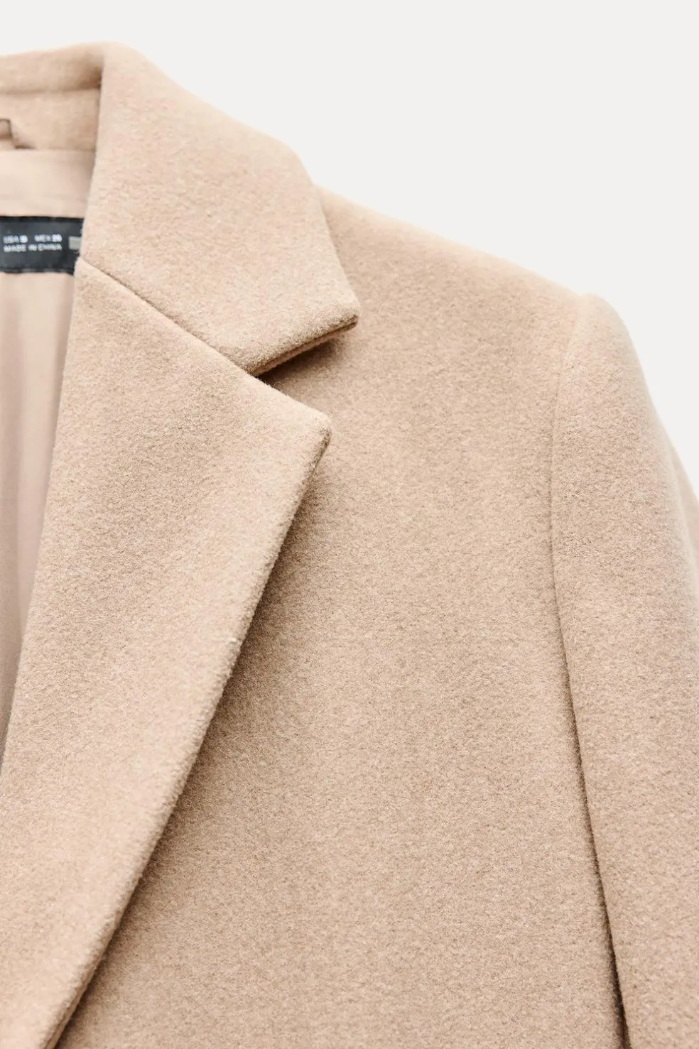 ZARA Winter Layersnew|Sobretudos / Anoraques^SOBRETUDO SUAVE torrado