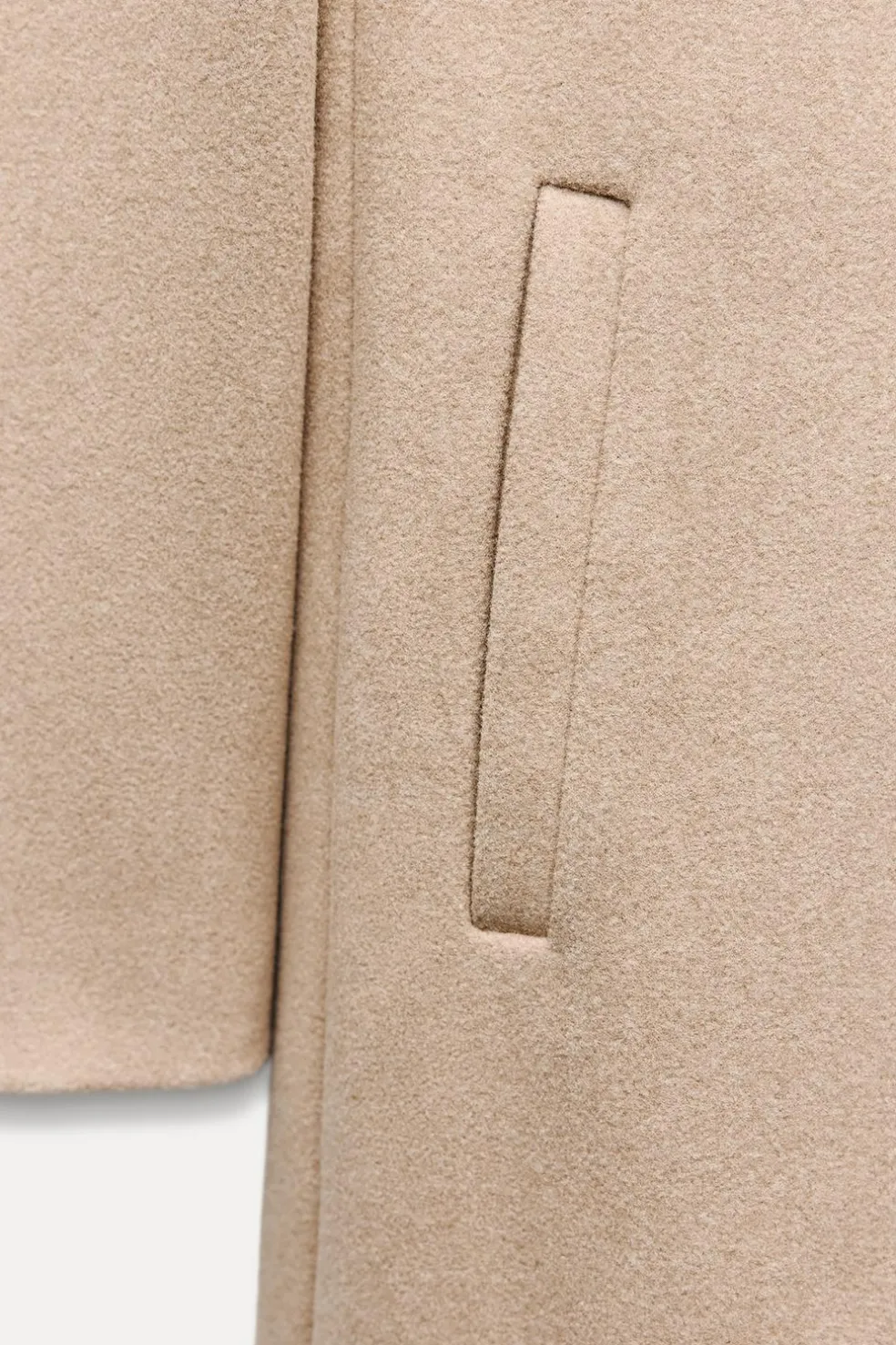 ZARA Winter Layersnew|Sobretudos / Anoraques^SOBRETUDO SUAVE torrado