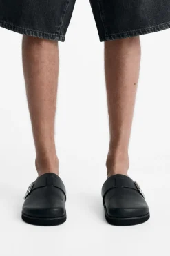 ZARA Sapatos^SOCAS DE FIVELA Preto