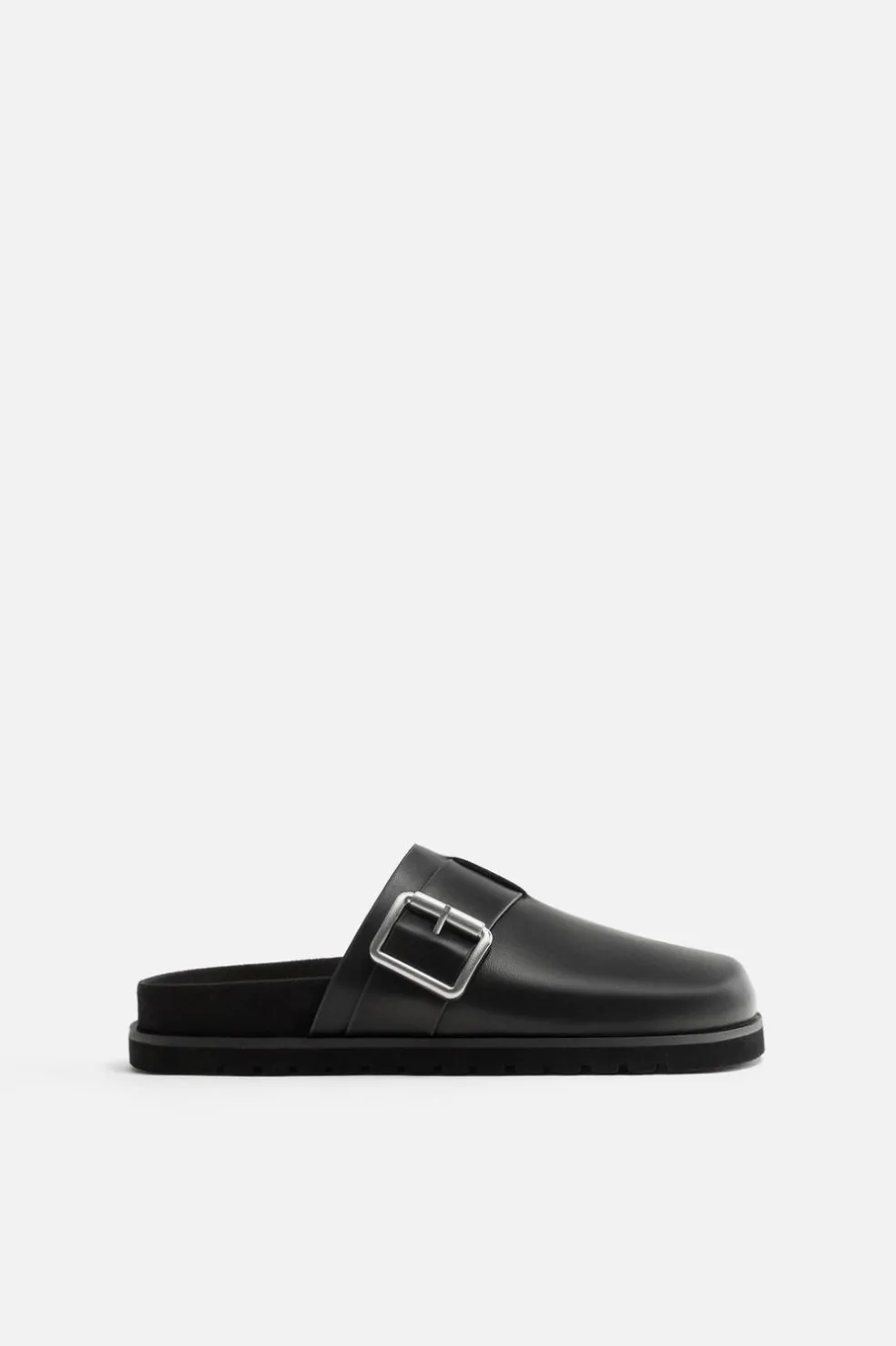 ZARA Sapatos^SOCAS DE FIVELA Preto