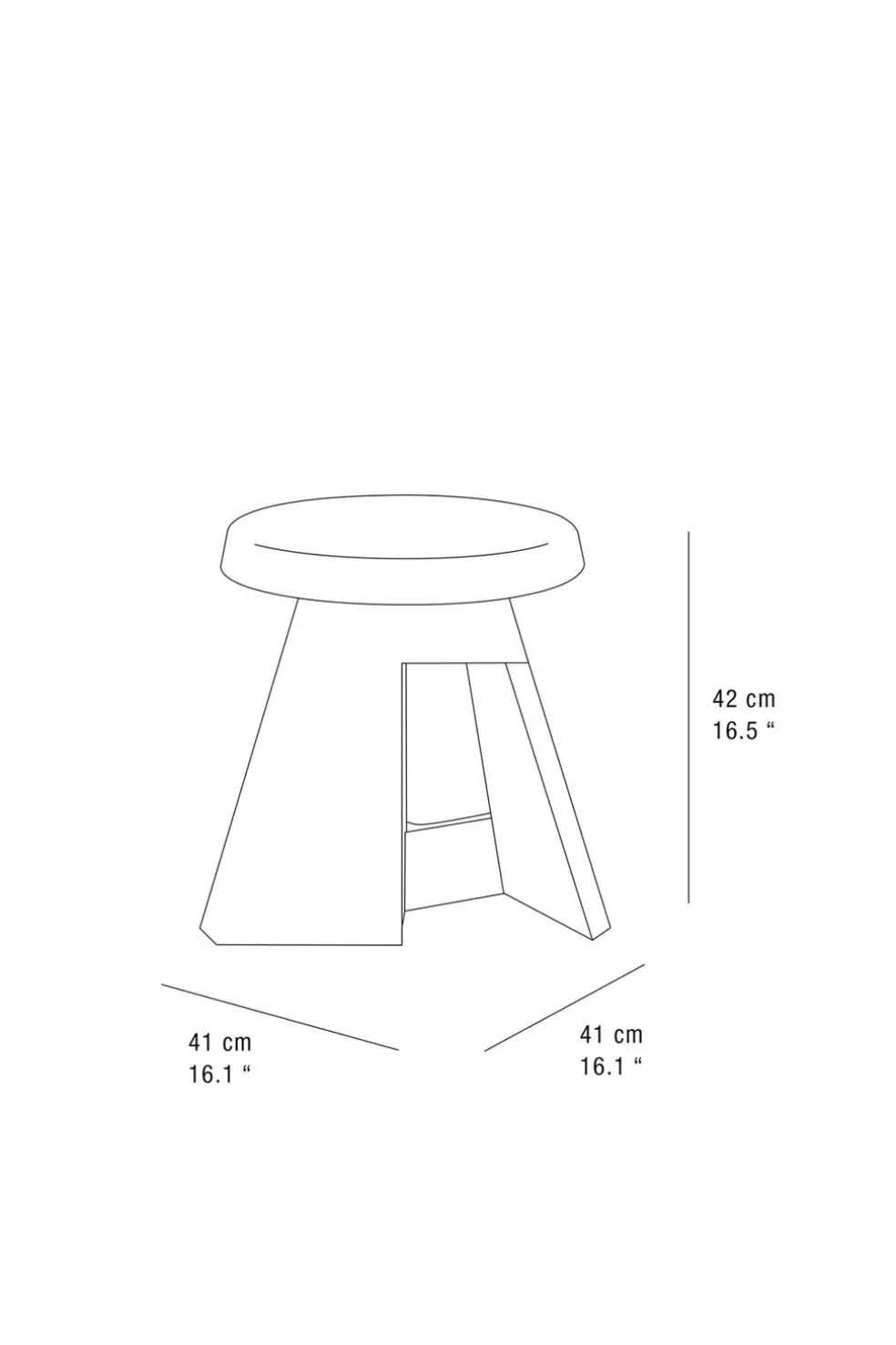 ZARA Móveis|Móveis^STOOL 03 Castanho