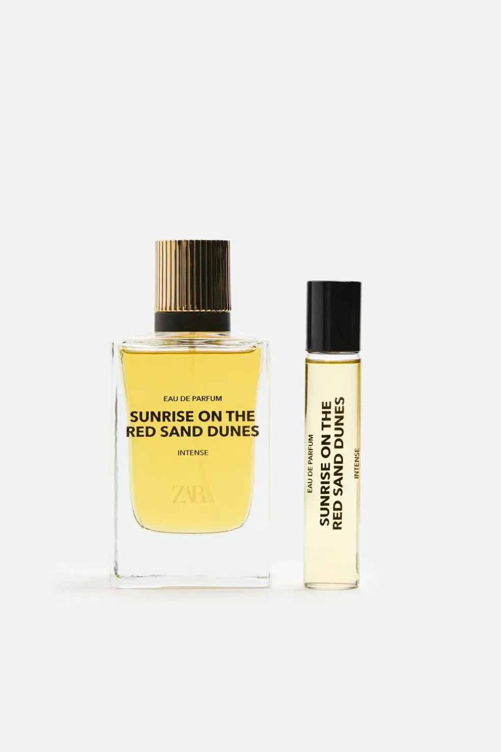 ZARA Perfumes^SUNRISE ON THE RED SUN DUNES INTENSE EDP 100ML (3.38 FL. OZ.) + SUNRISE ON THE RED SAND DUNES EDP 20ML (0.67 FL. OZ) 0220/328