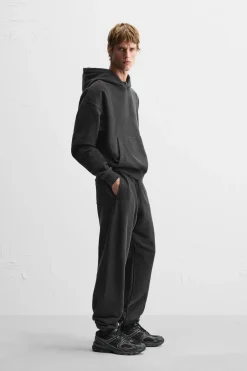 ZARA Sweatshirts^SWEAT BOXY FIT LAVADA Preto