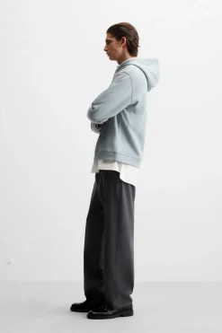 ZARA Sweatshirts^SWEAT TEXTURA COM CAPUZ 8054/311