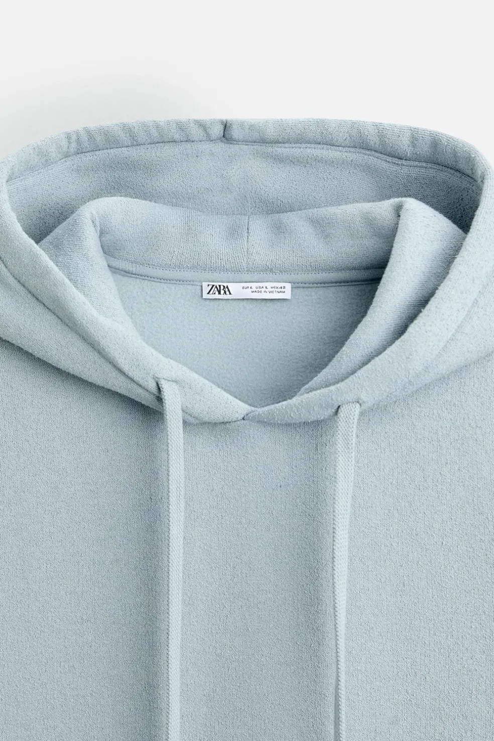 ZARA Sweatshirts^SWEAT TEXTURA COM CAPUZ 8054/311