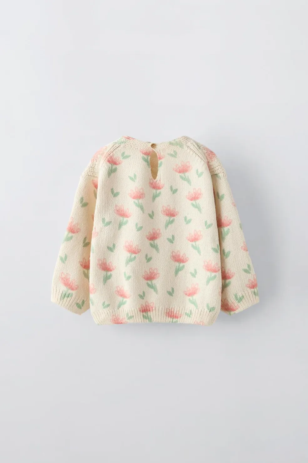 SWEATER ESTAMPADO FLORES-ZARA Sale