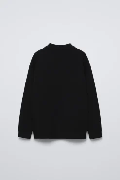 SWEATER MALHA BÁSICA-ZARA Best