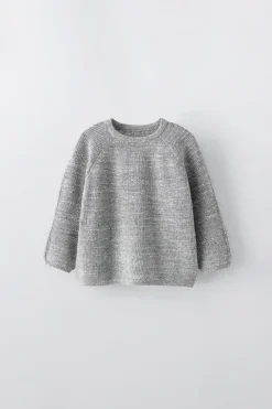 SWEATER MALHA PEROLADA-ZARA Best