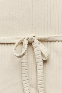 ZARA Tops / Bodies^SWEATER RIB SOFT COM LAÇO Cru