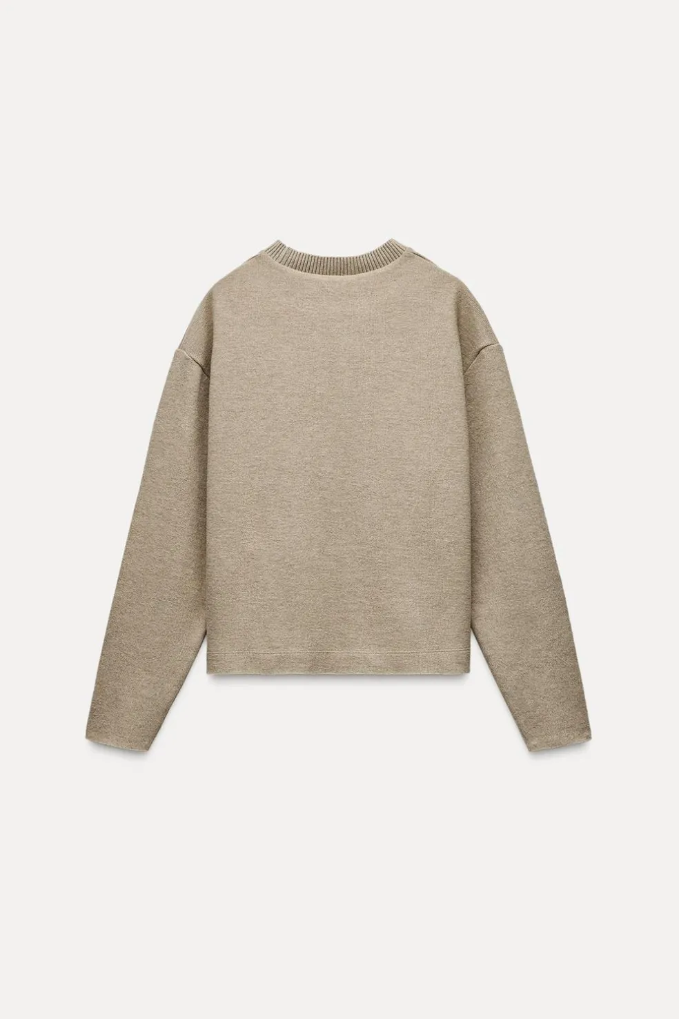 ZARA Winter Layersnew|Sweatshirts / Joggers^SWEATER SOFT Verde-vigoré