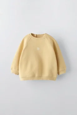 SWEATSHIRT BORDADA-ZARA Flash Sale