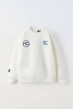 SWEATSHIRT BORDADO WSL™-ZARA Fashion