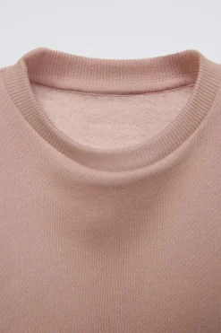 SWEATSHIRT C/ CORTES-ZARA Best