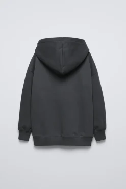 SWEATSHIRT CAPUZ BALLET OVERSIZE FIT-ZARA Fashion
