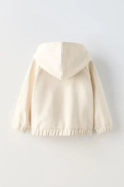 SWEATSHIRT CAPUZ BORDADO-ZARA Store
