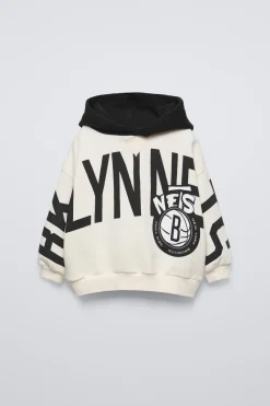 SWEATSHIRT CAPUZ BROOKLYN NETS NBA ©-ZARA Cheap